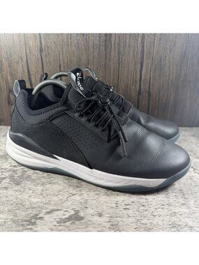 Clove Classic Healthcare Nursing Shoes Black White Sneakers Comfort size 10.5